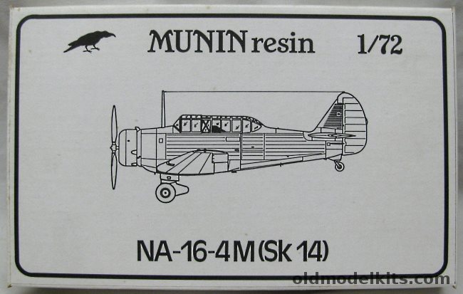 Munin 1/72 NA-16 4M(SK14) - Swedish Air Force plastic model kit